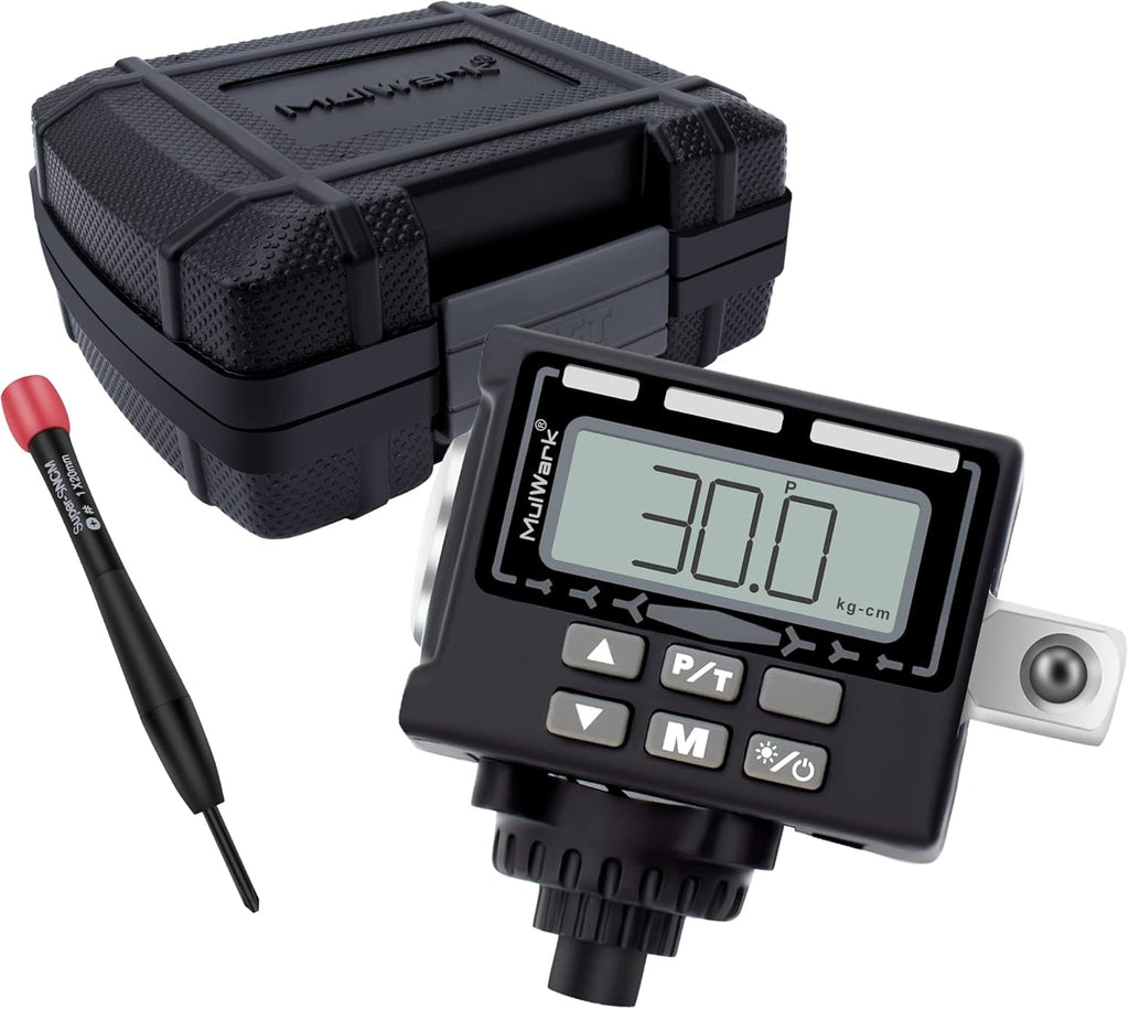 3/8 Drive Digital Torque Adapter Converter with Tire Pressure Gauge E385373