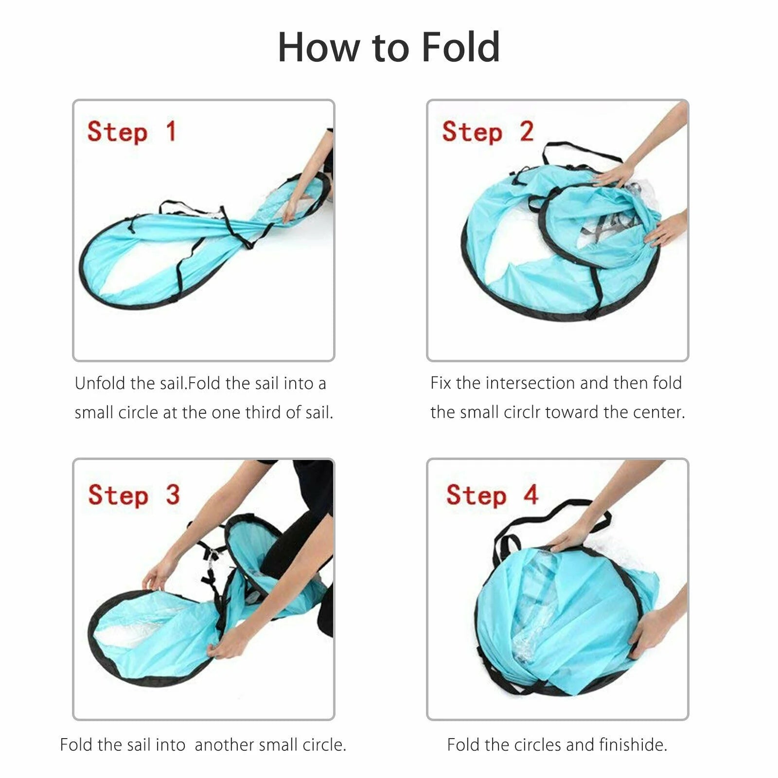 Foldable Kayak Wind Sail Kit U5845