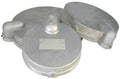 6-5/8 Aluminum Conduit Well Cap Pack of 2 W949