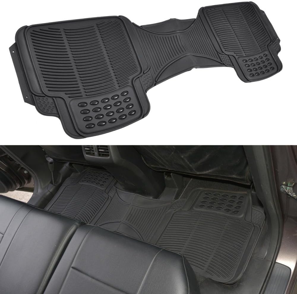 Heavy Duty Rubber Floor Mats (2 Front, 1 Liner & Cargo Mat) A169
