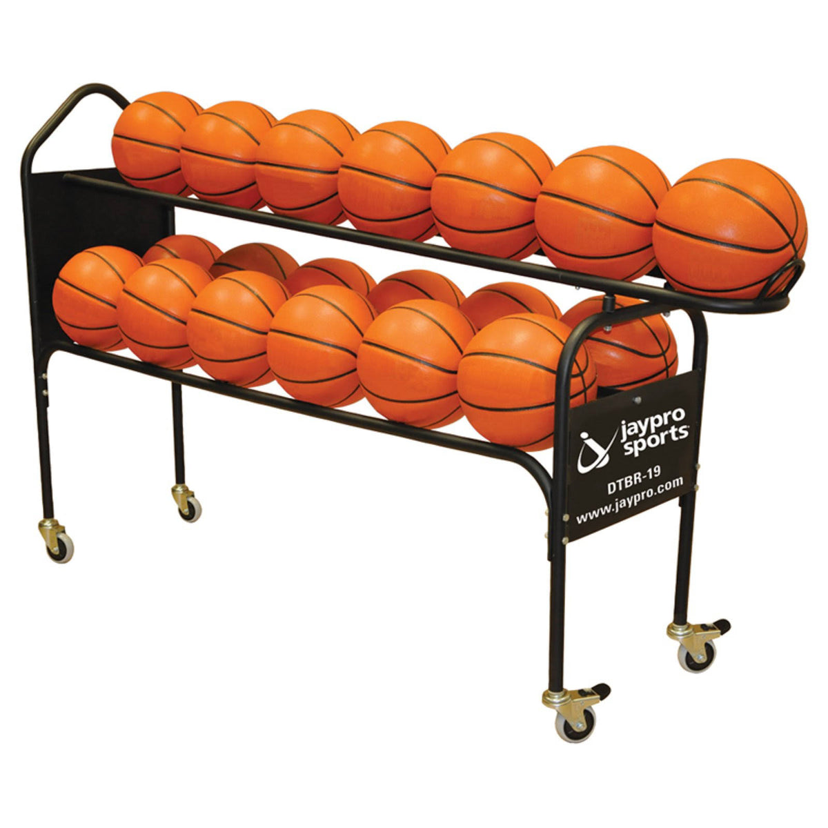 Deluxe Basketball Training Ball Rack M265661