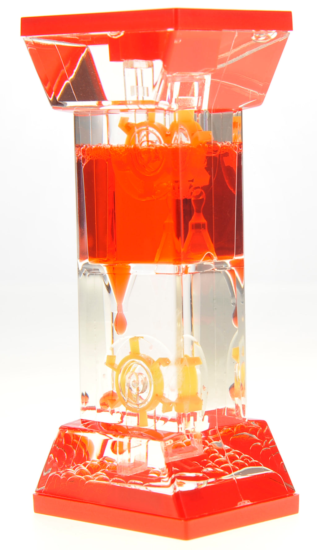 Red Motion Bubbler With Two Wheels Z796107