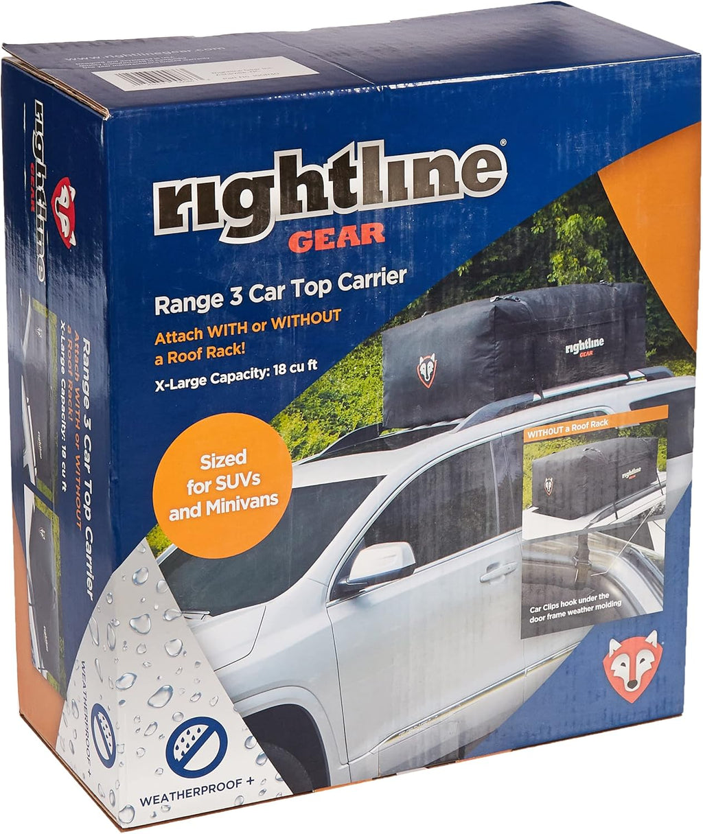 15 cu ft Weatherproof Car Top Carrier O481510
