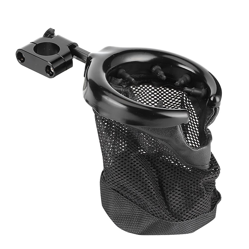 Black Motorcycle Cup Holder Drink Basket C632586