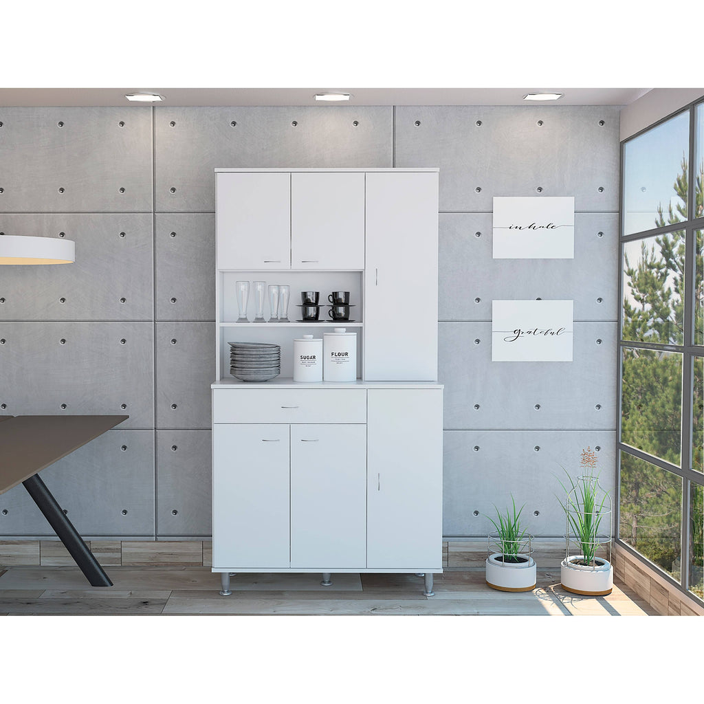 White Pantry Cabinet Z849