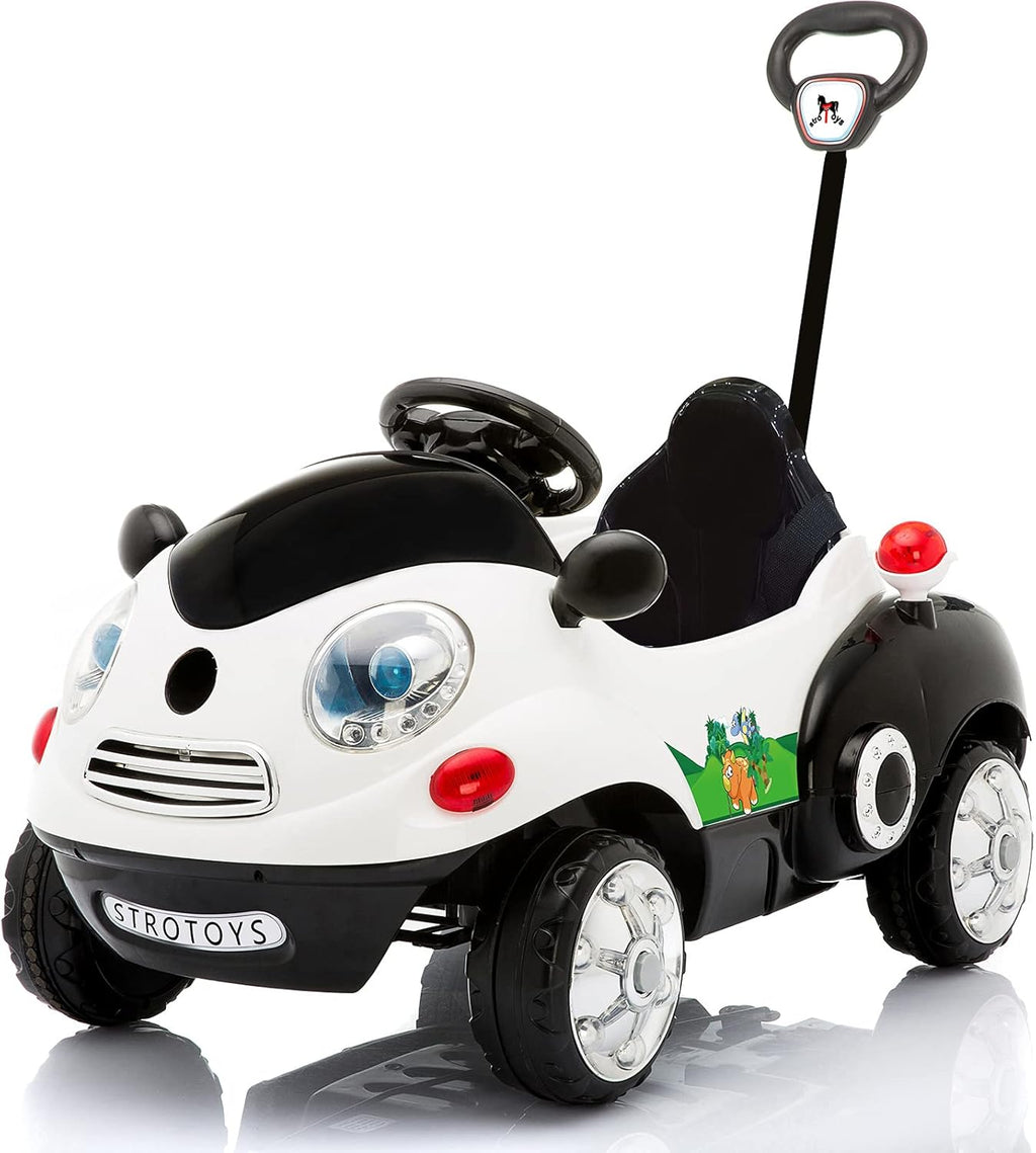 Blue Ride On Push Car with Remote Control N498