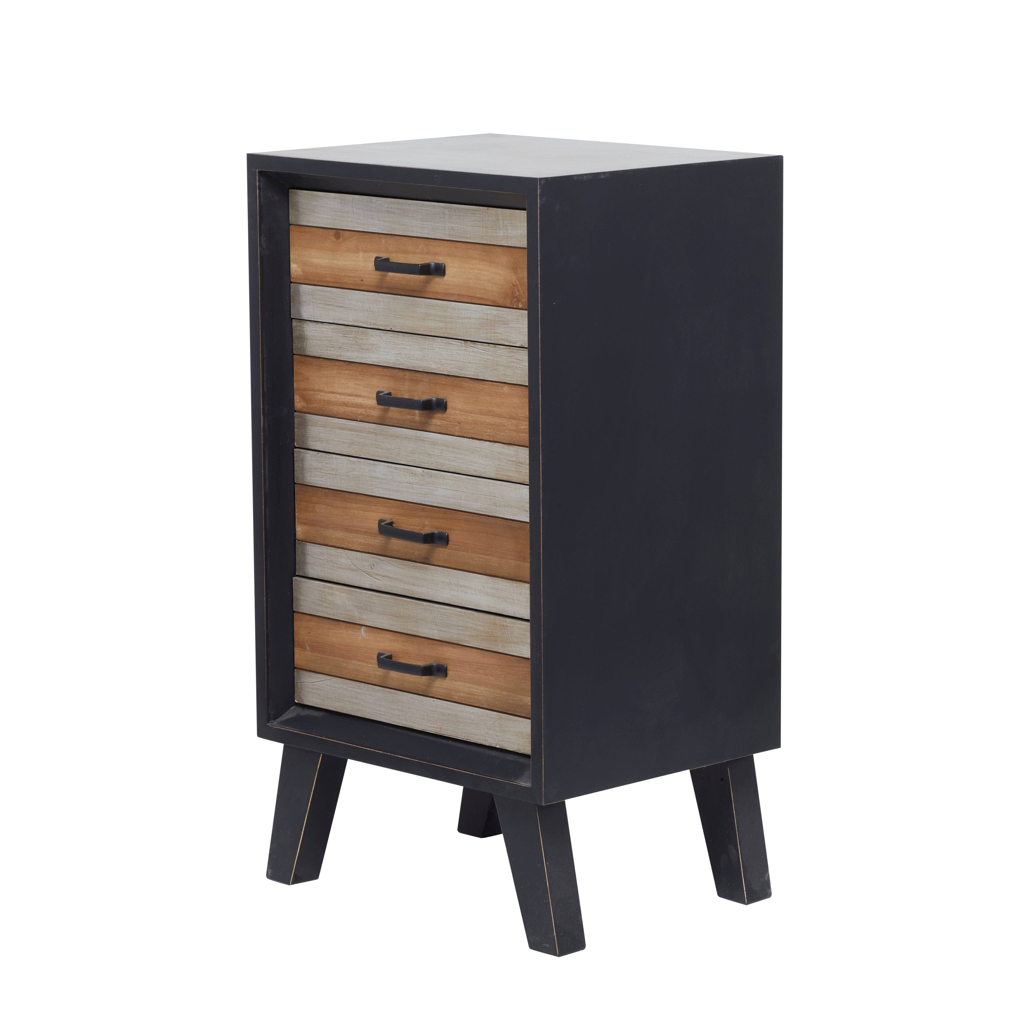 Black MDF Cabinet R500056