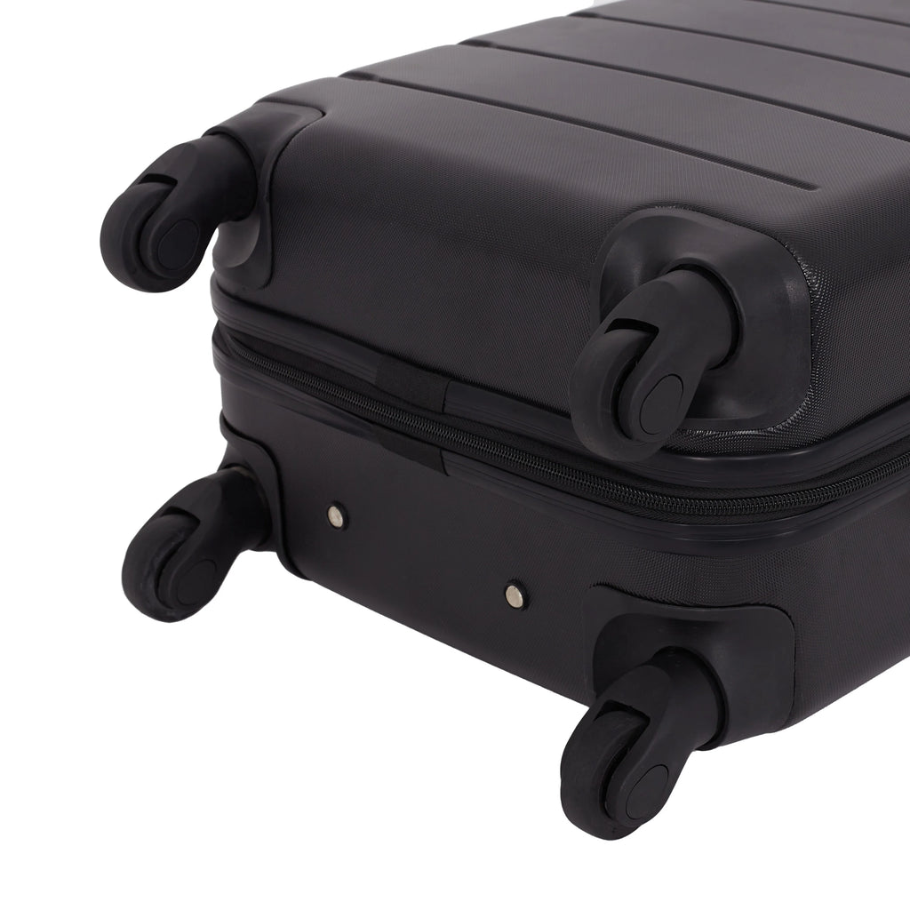 Black 20" Hard-Side Rolling Carry-on Luggage I42307