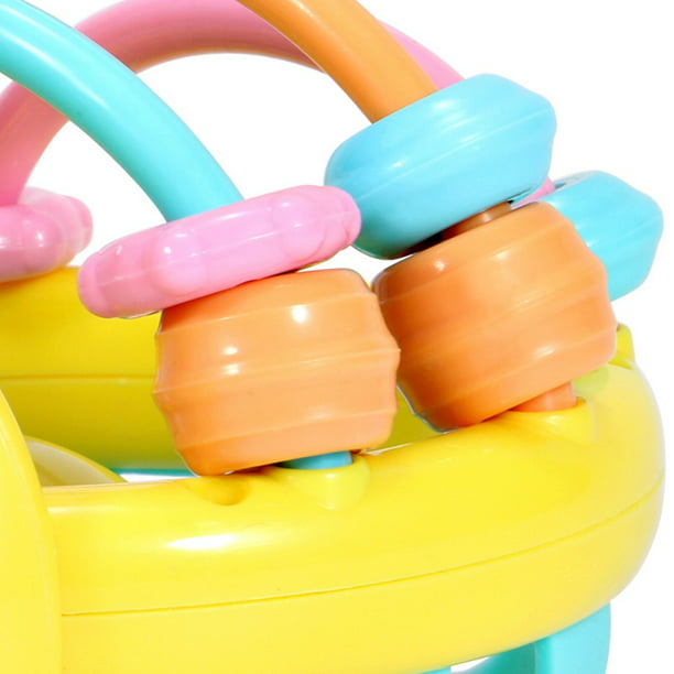 Silicone Rattle Ball Sensory Teether Toy X607248