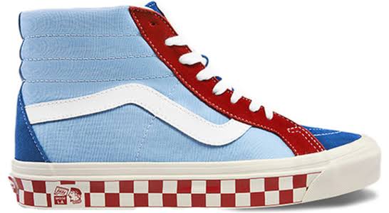 Blue Vans SK8-HI Shoes Z4722
