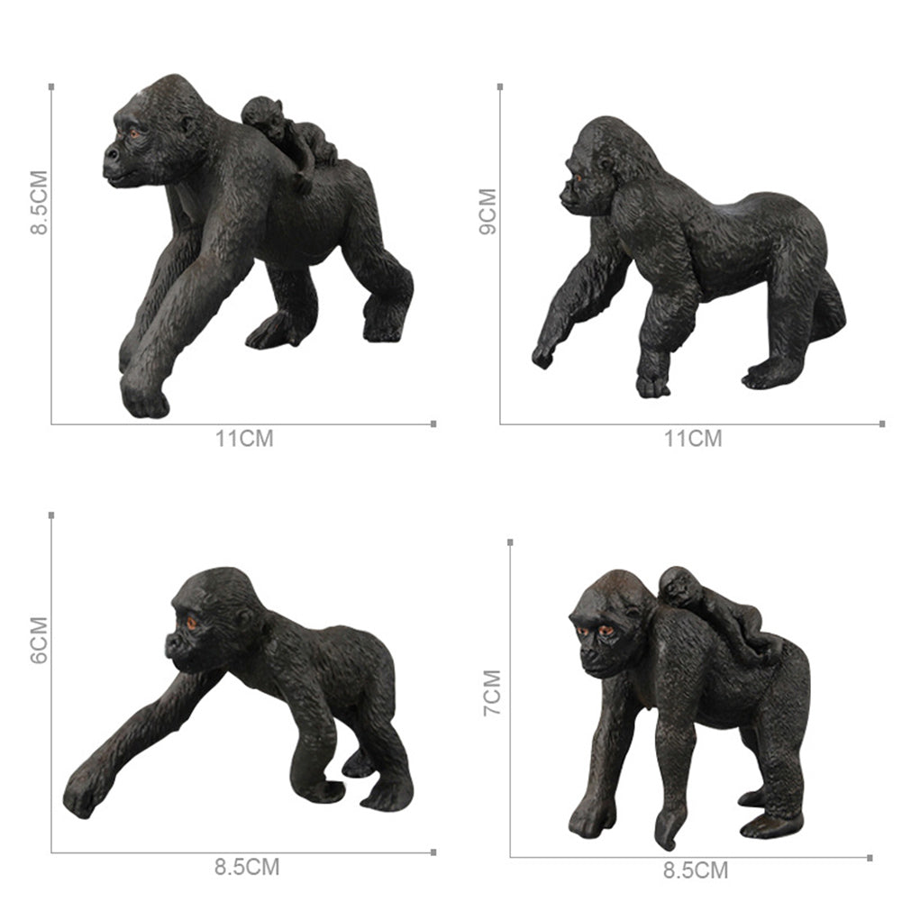 Simulation Gorilla Action Figure Solid Model Educational Toy D649964