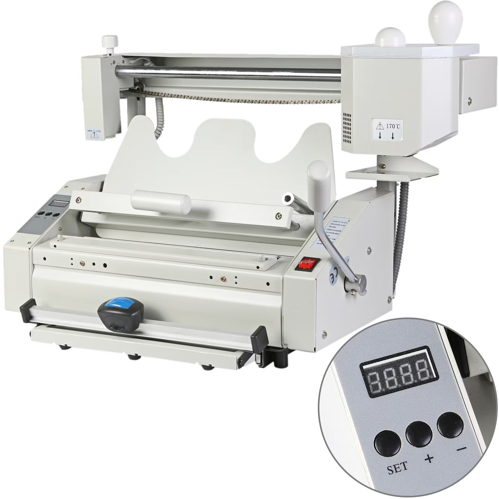 Wireless Hot Glue Book Binding Machine with Milling Spine Rougher G469268