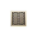 Polished Brass Floor Register C7251