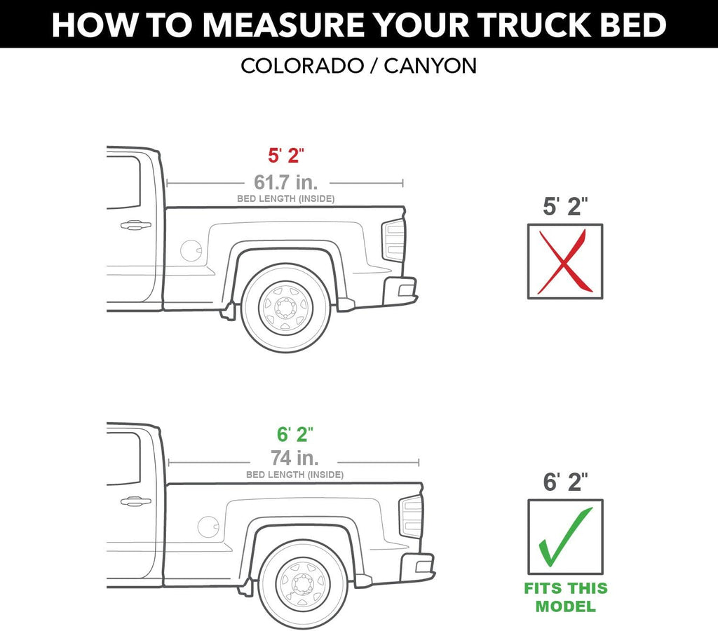 Soft Tri-Fold Truck Bed Tonneau Cover M3491