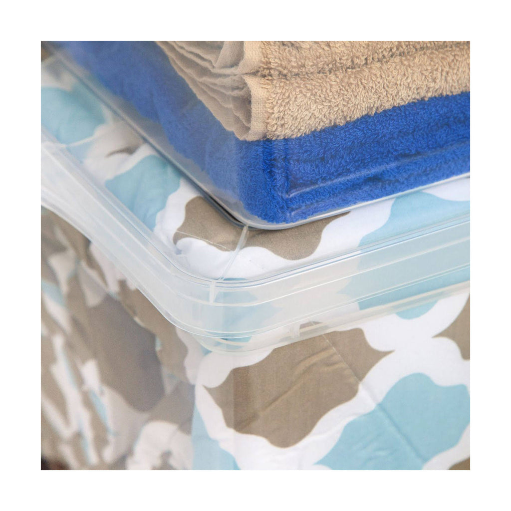 28 Qt Plastic Storage Bin - 10 pack P95722