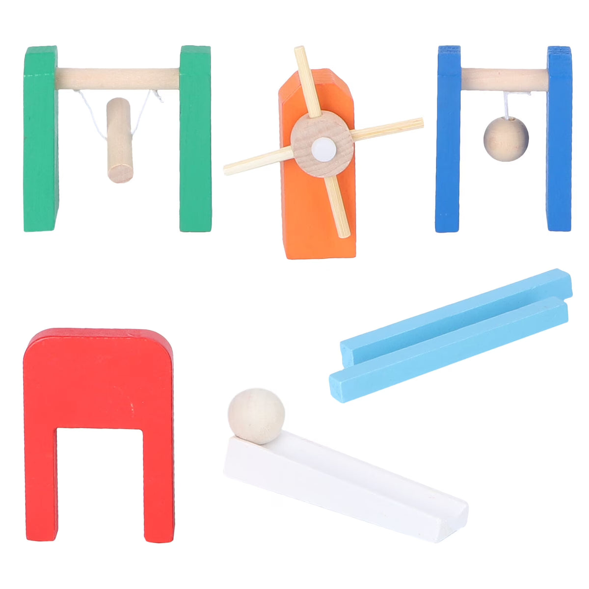 Wooden Domino Blocks Building Toy D55610