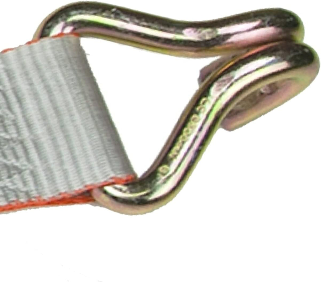 2 Inch x 27 Foot Winch Strap with Wire Hook, 4 Pack U2068