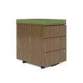 Carini Walnut/Eco 3-Drawer Vertical Filing Cabinet F407971