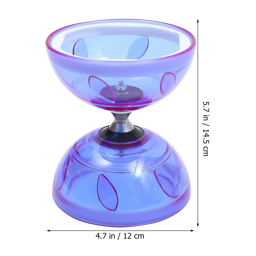 Yoyo Diabolo Party Favors Bearing Carnival Unresponsive Beginners Fitness Set Juggling Training S95409