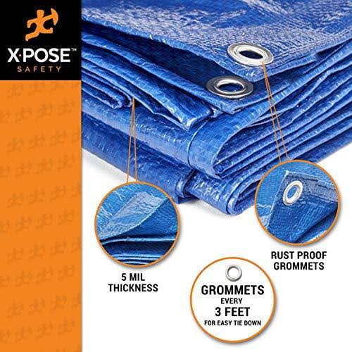 Blue Poly Tarp 25 x 40 U814400