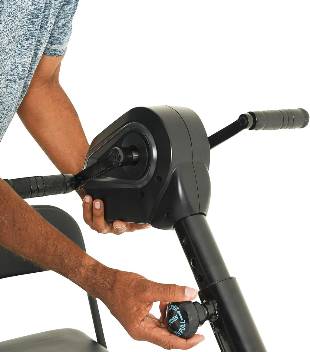 Motorized Dual Hand and Foot Recovery Exerciser, Black/Grey B9158