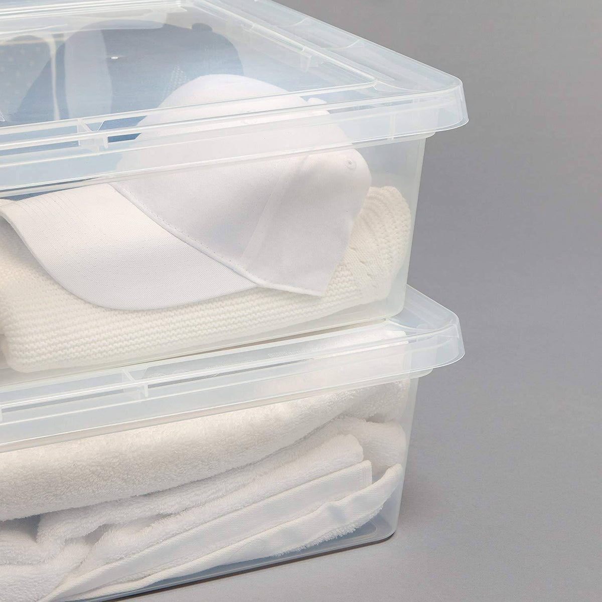 28 Qt Plastic Storage Bin - 10 pack P95722