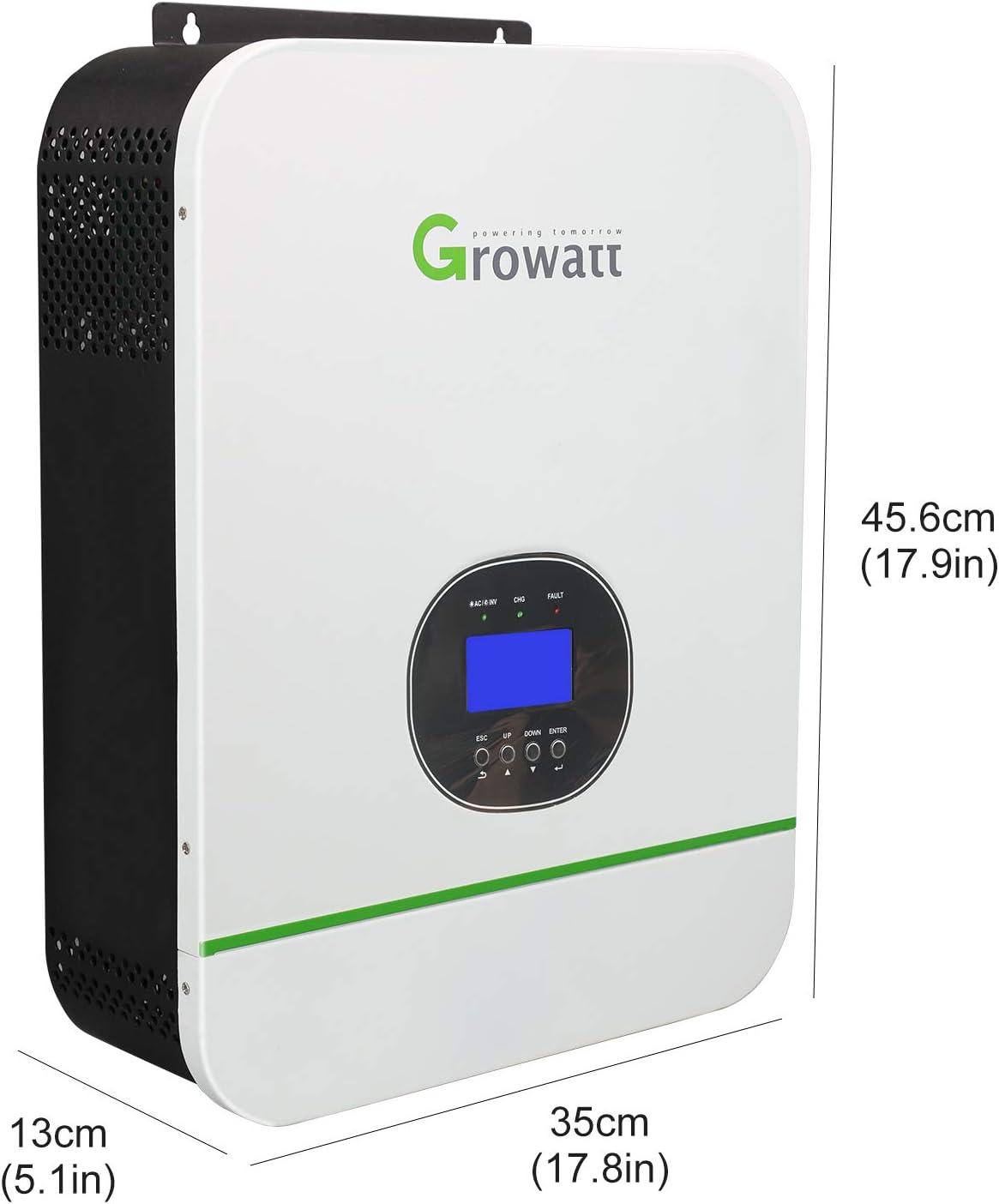 48V 3000W Off Grid Solar Inverter 110V 120V/240V Split Phase Pure Sine Wave Inverter with 80A MPPT Charge Controller Y944293