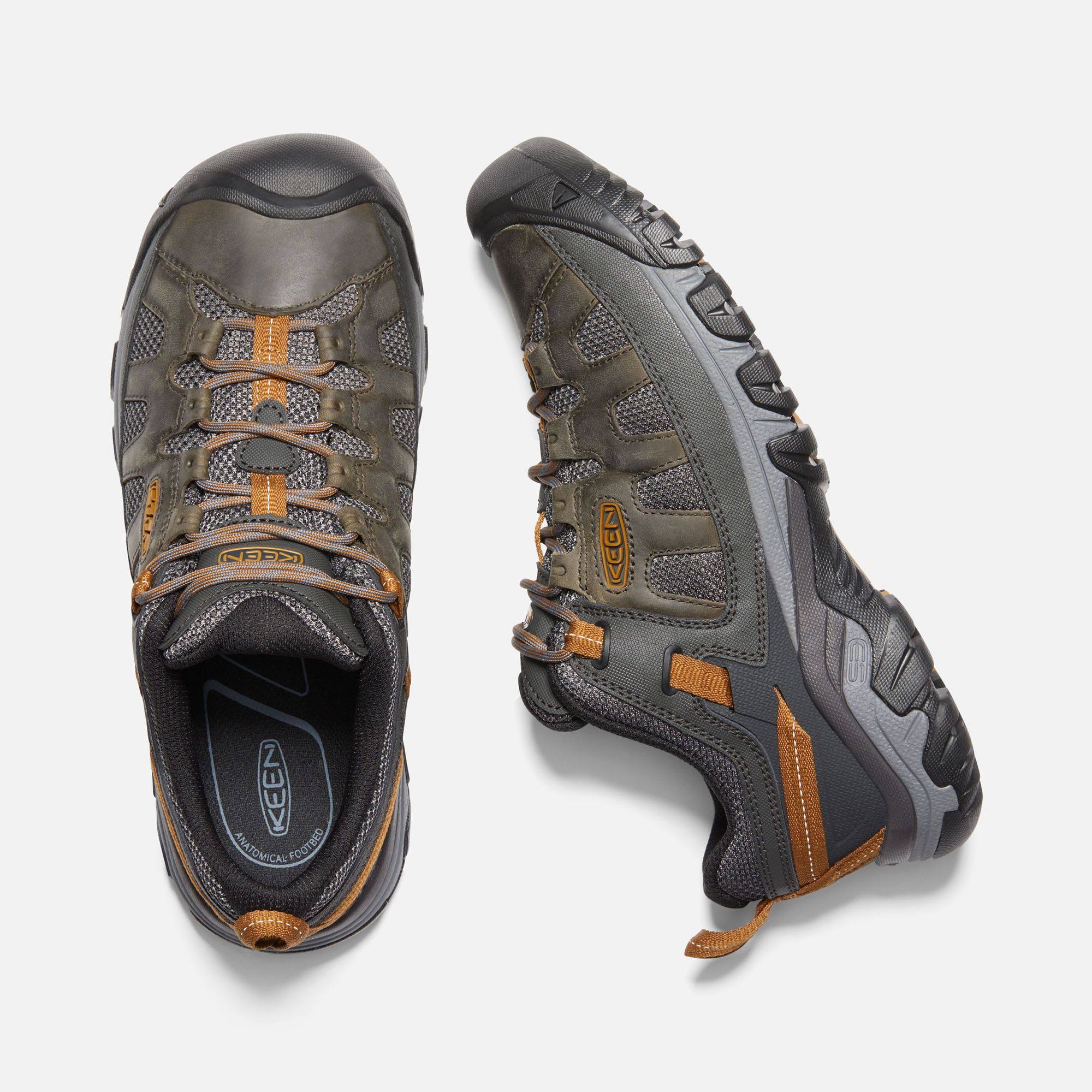 Keen Targhee Vent 8.5 Raven/Bronze Brown Hiking Shoes O8428