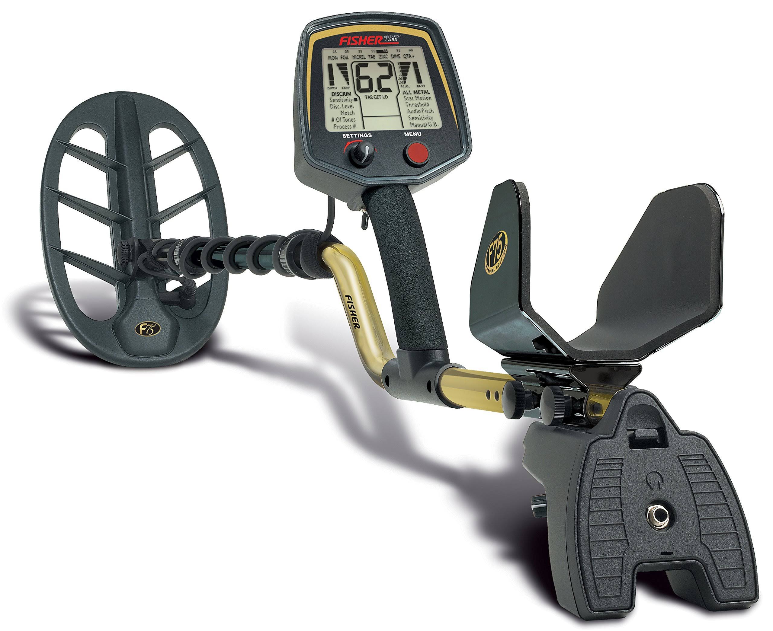 Waterproof Metal Detector with 11 Elliptical DD Searchcoil V9862