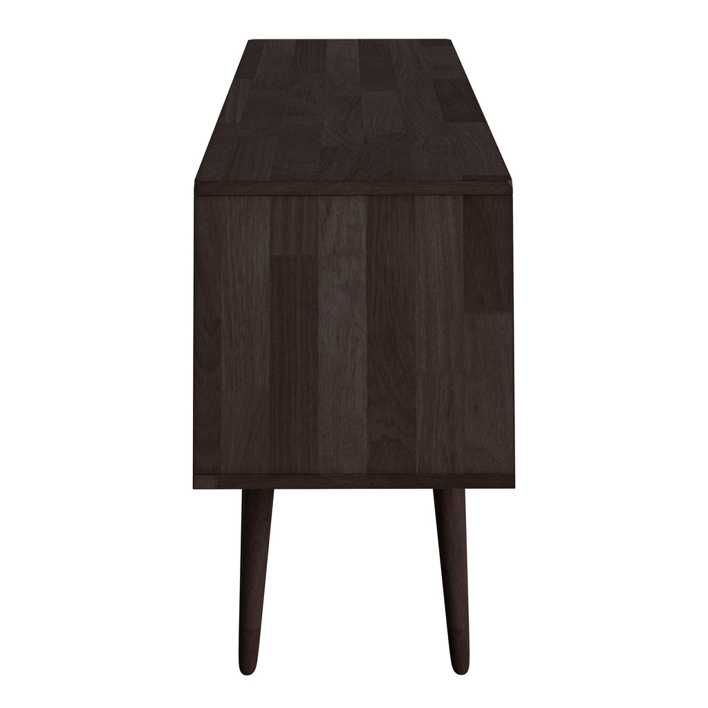 White Wash Wood Entertainment Cabinet with Doors O62568