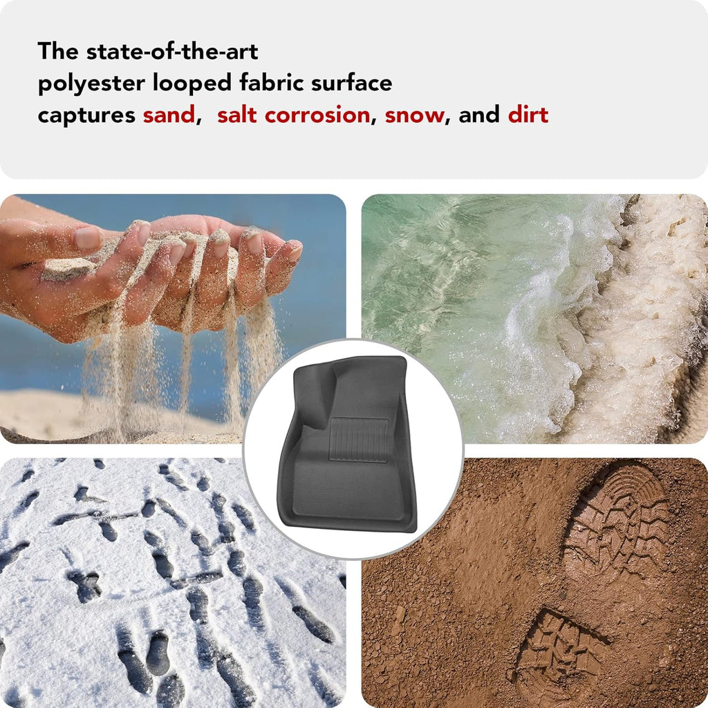3D All-Weather Waterproof Floor Liners Set V2670