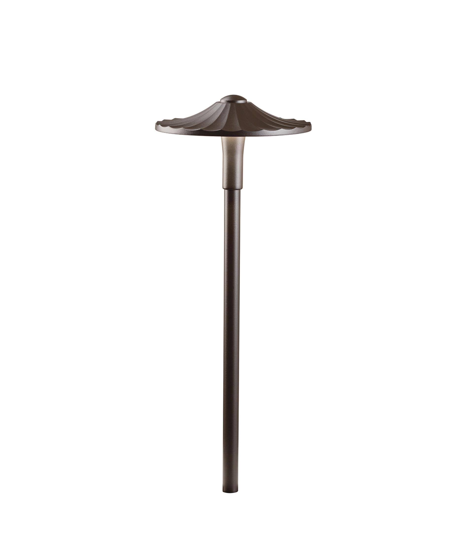 Textured Architectural Bronze 12V LED Path Light R3508