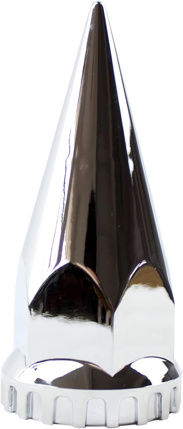 Chrome ABS Plastic Spiked Lug Nut Covers Pack of 40 N834