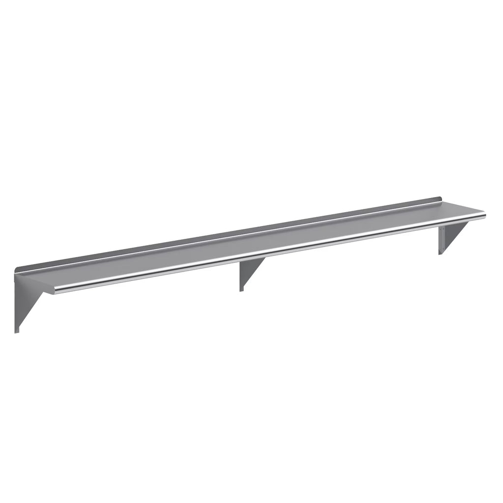 96" x 12" Stainless Steel Wall Shelf C2765