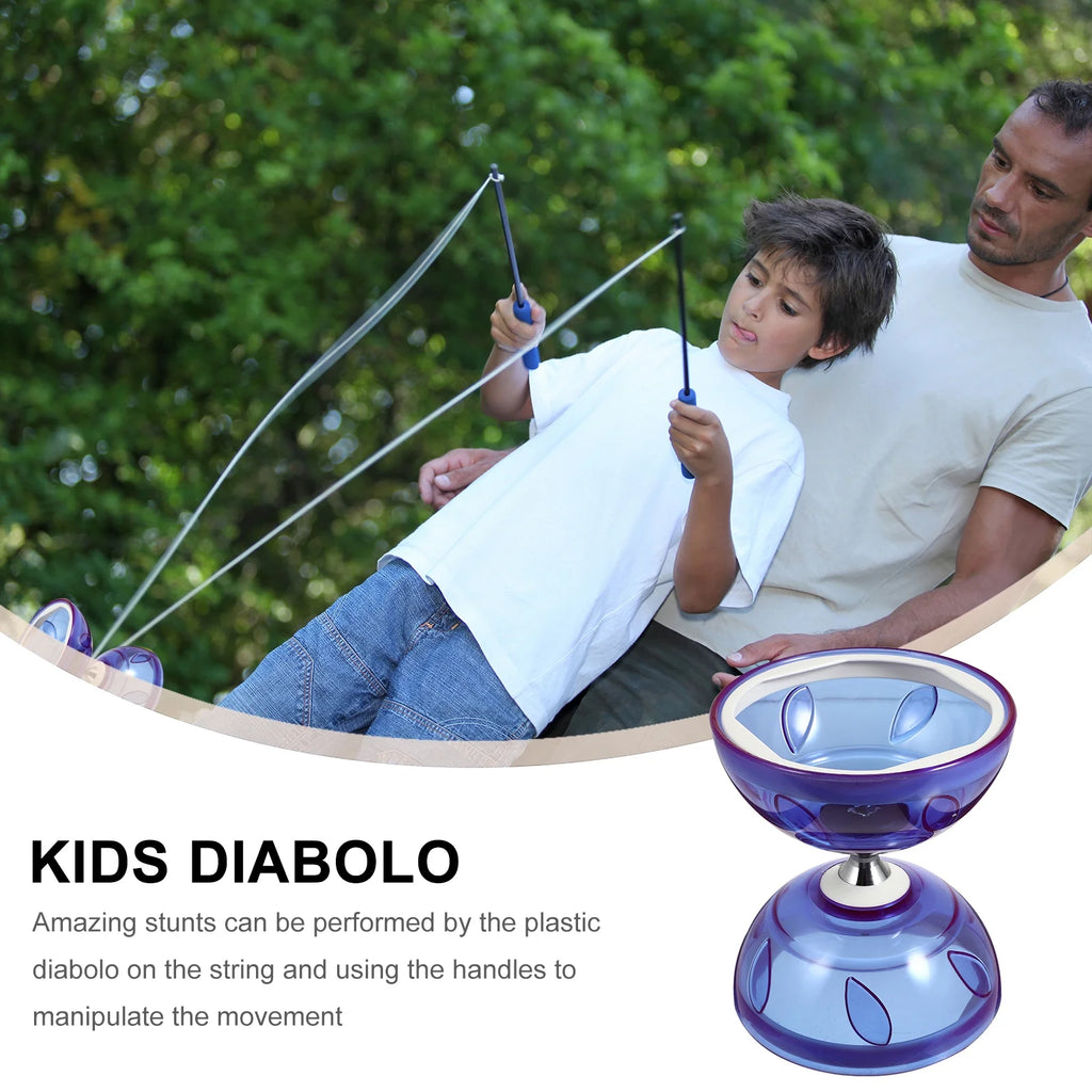 Yoyo Diabolo Party Favors Bearing Carnival Unresponsive Beginners Fitness Set Juggling Training S95409