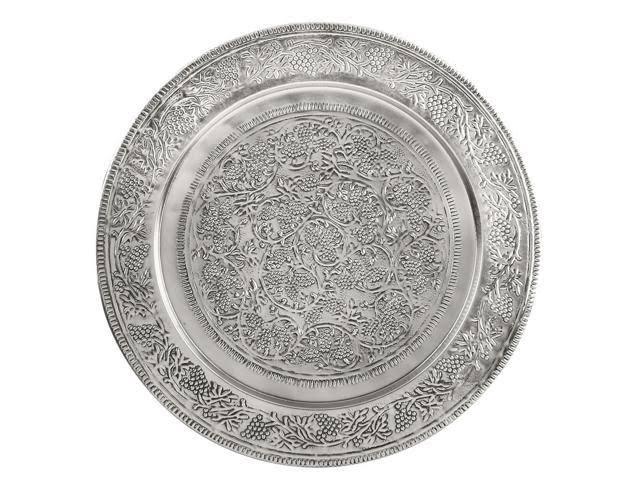 Etched Round Tray Table K53220