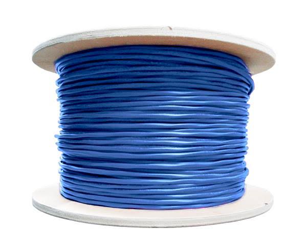 Cat6a Riser Bulk Ethernet Cable, Unshielded CMR, UTP, 23 AWG Orange Z5587
