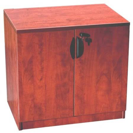 Brown 2 Door Storage Cabinet U6557