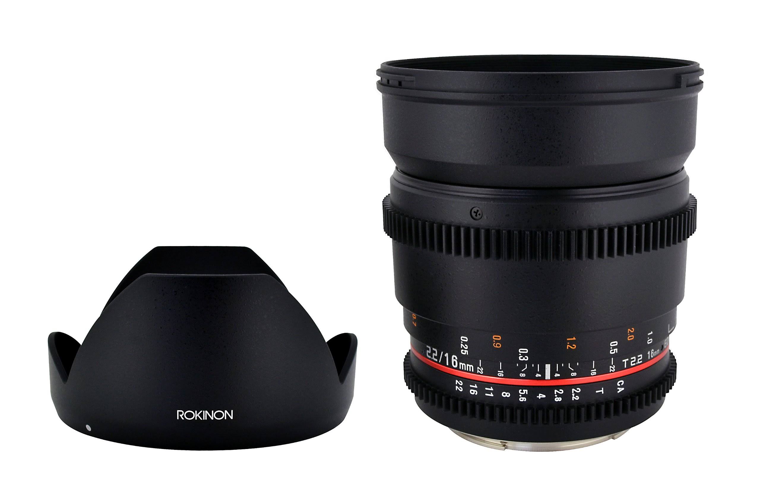 16mm T2.2 Wide Angle Cine Lens for Micro Four Thirds L116000