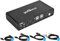 Single Monitor HDMI 2.0 KVM Switch 2 Port 4K 60Hz Z4687
