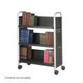 Black 3 Shelves Book Cart L740922
