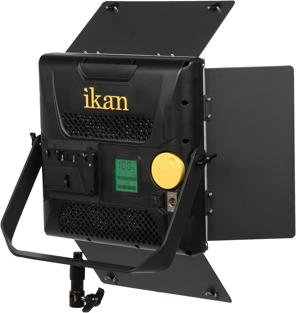Bi-Color Soft Panel LED Lighting Kit with Barn Doors, Stands and Case W911