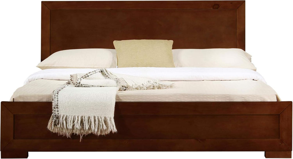 Queen Wooden Platform Bed H258968