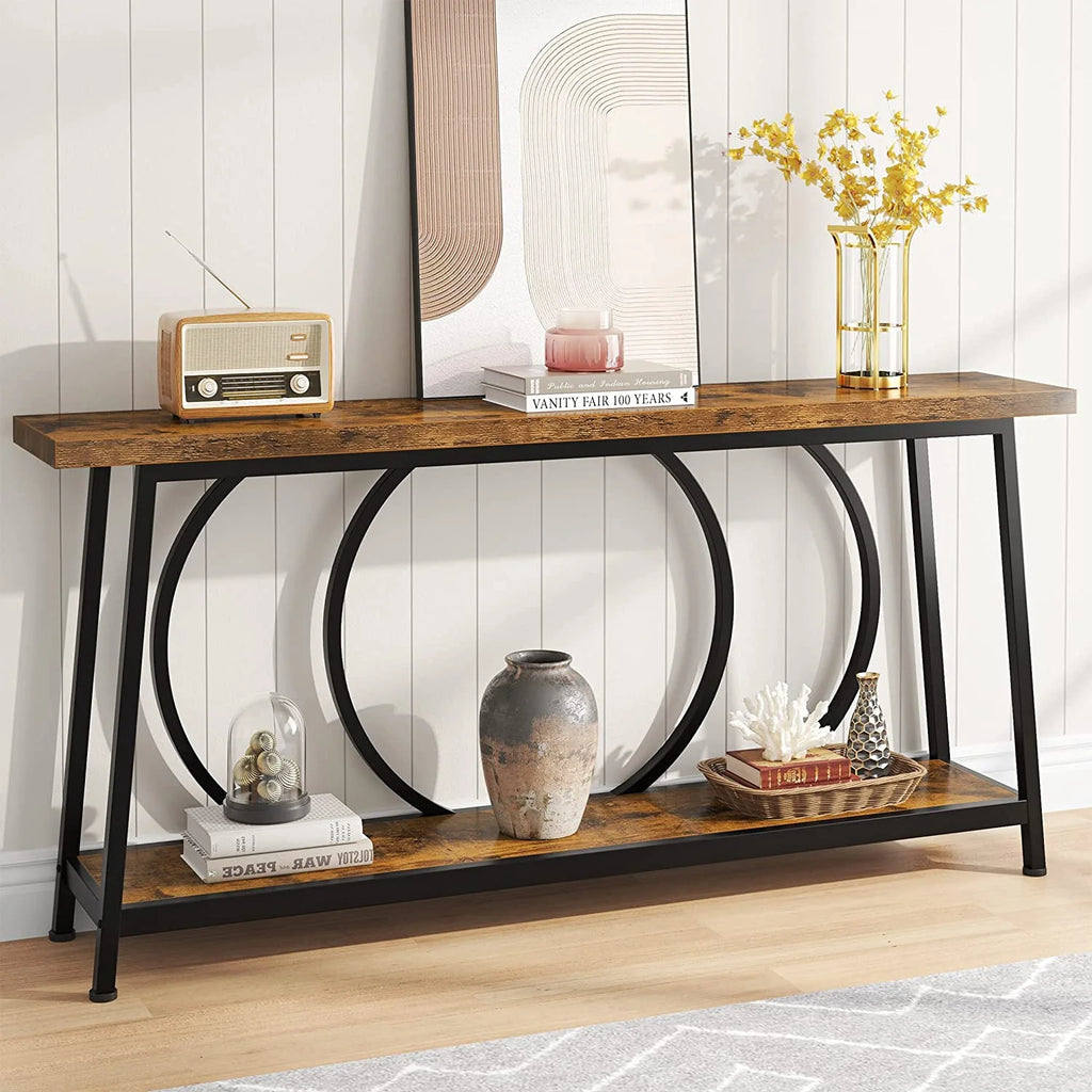 70.9 Inch Console Table with Storage E444517