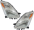 Headlight Lens and Housing Set of 2 for 2004-2006 Toyota Prius Halogen N848906