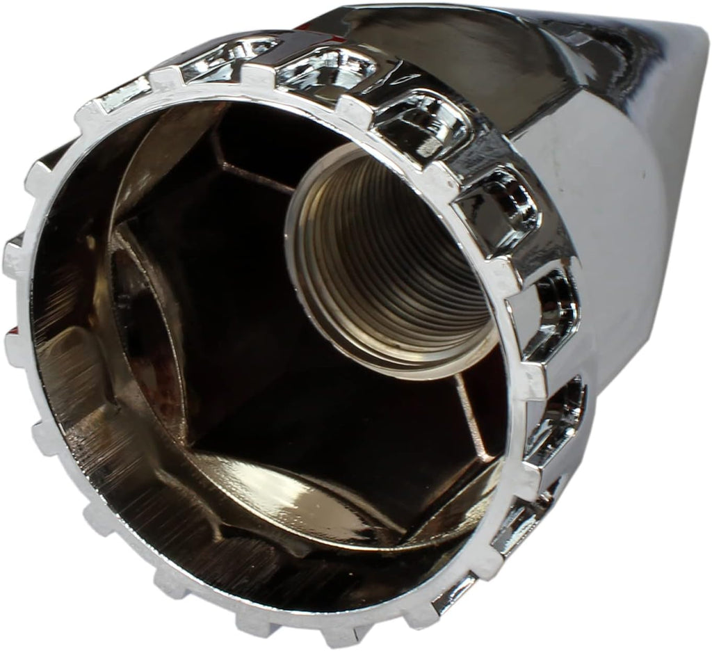 Chrome ABS Plastic Spiked Lug Nut Covers Pack of 40 N834