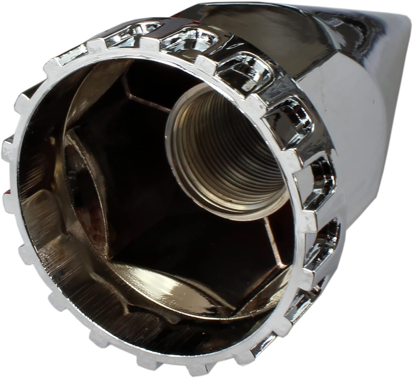 Chrome ABS Plastic Spiked Lug Nut Covers Pack of 40 N834