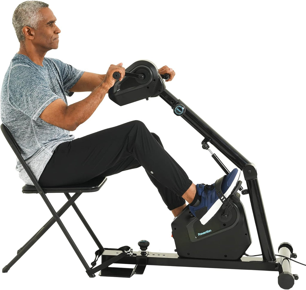 Motorized Dual Hand and Foot Recovery Exerciser, Black/Grey B9158