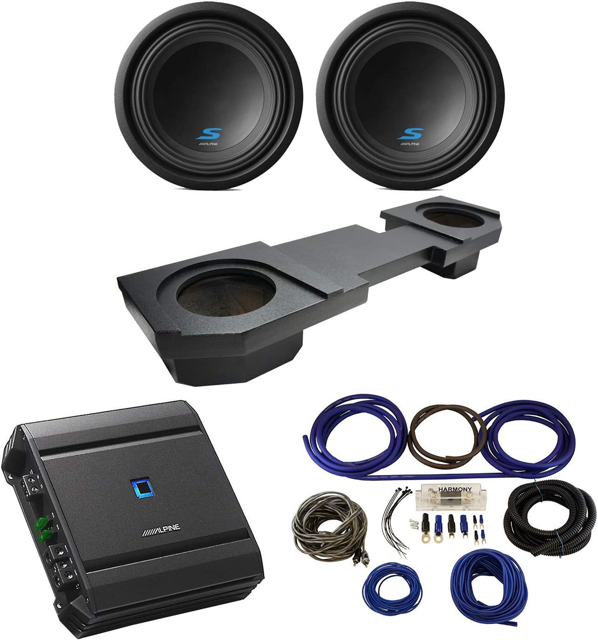 Single 10" Loaded Sub Box Enclosure B751