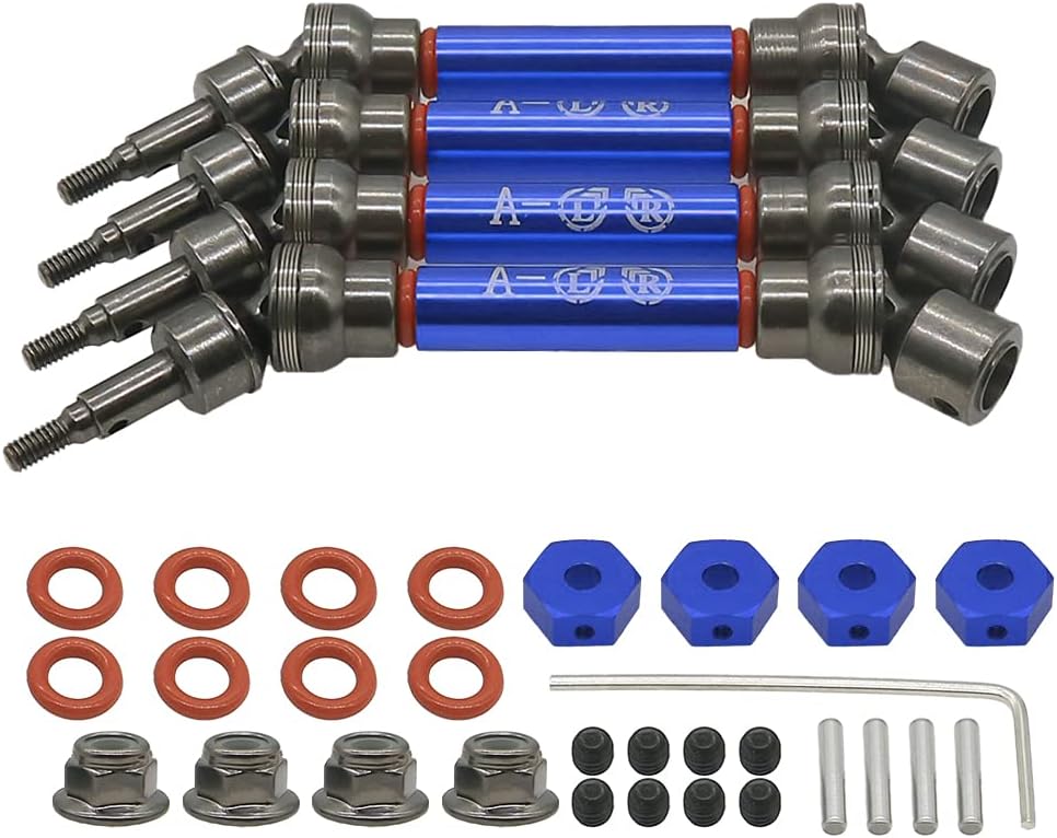 4Pcs Front Rear CVD Drive Shaft Set Dark Blue J999